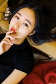 长发女子小清新甜美图