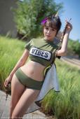 No.2070 陶喜乐_lele 美臀 短裙