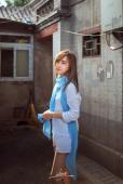清纯美女户外小清晰写真