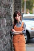 复古时尚甜美女孩