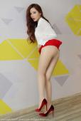 No.1879 艾小青 短裙 丝袜