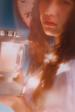 清纯美女卷发私房写真