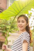 夏日甜美清纯迷人图