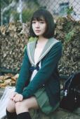 学生妹户外清纯气息