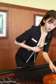 No.1807 陆萱萱 荷官 制服