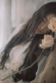 长发美女清纯私房美照