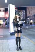 No.1919 杨紫嫣Cynthia 黑丝 街拍