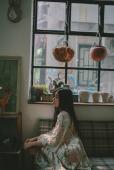 碎花美眉私房迷人清纯图片
