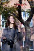 甜美女子的可人迷人图