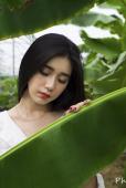 树下的清纯女神唯美写真