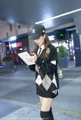 No.1919 杨紫嫣Cynthia 黑丝 街拍